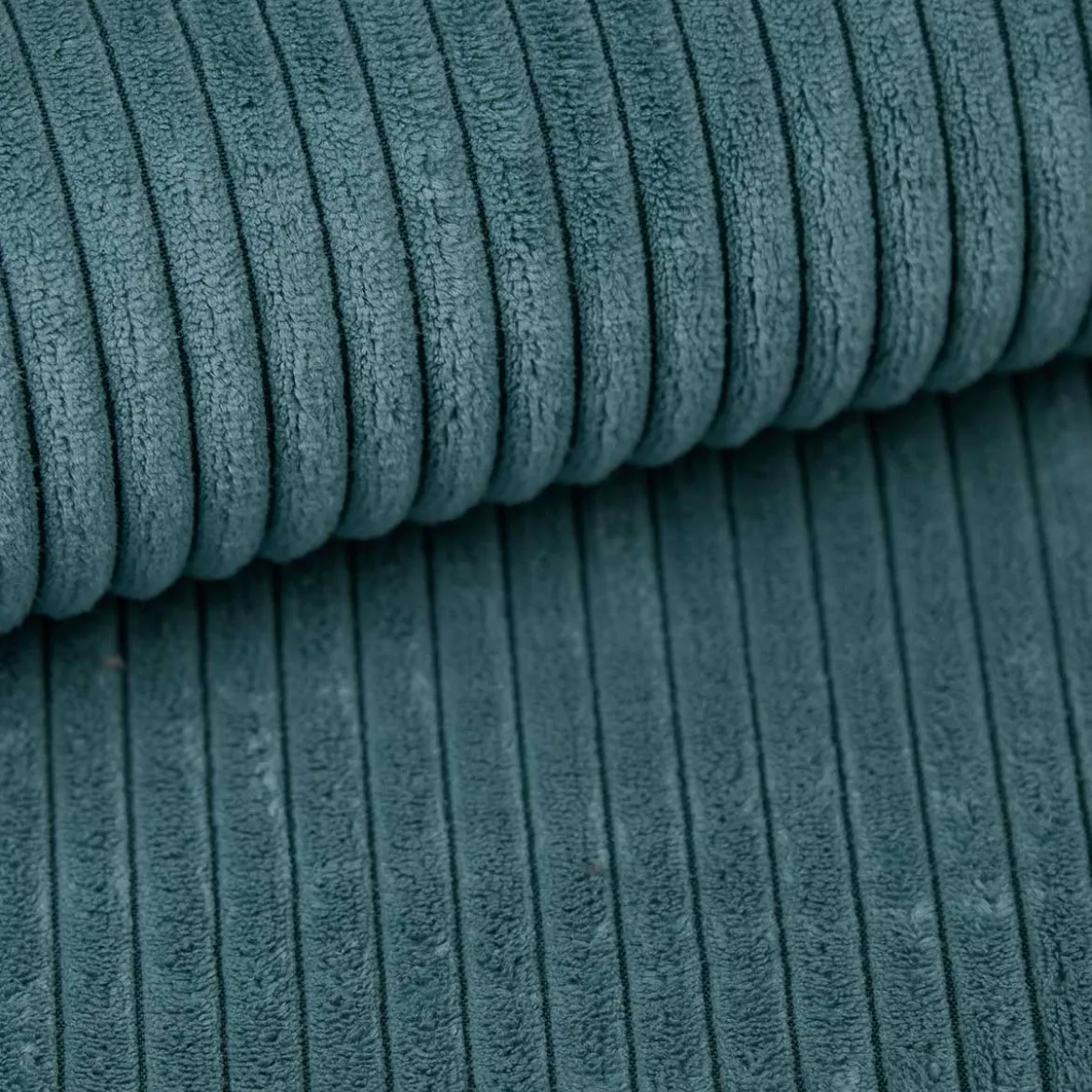 Designer Ecksofa Lazy geschlossen in Cord