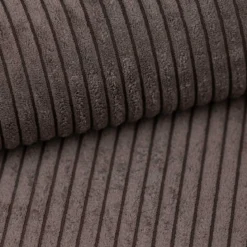 Designer Ecksofa Lazy geschlossen in Cord