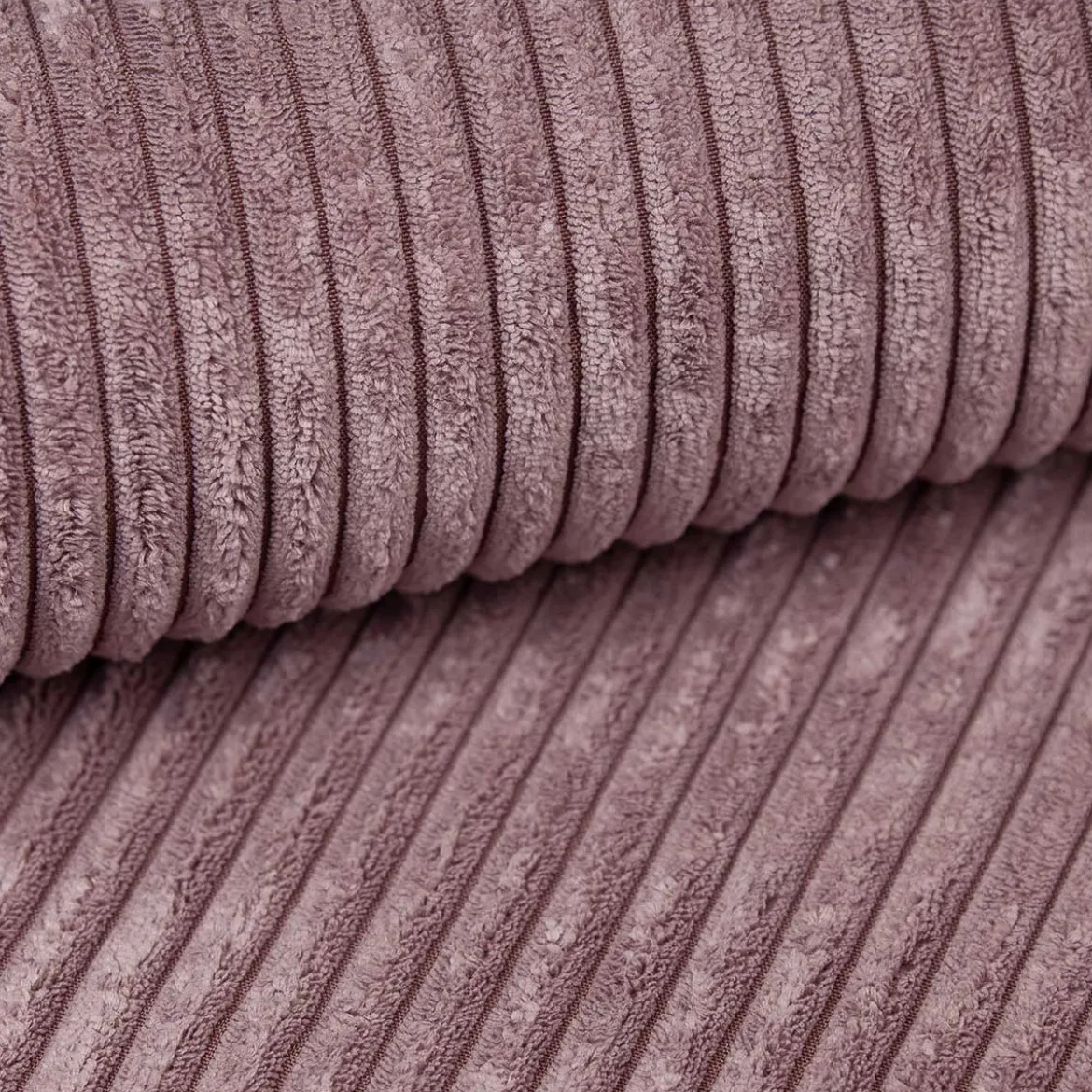 Designer Ecksofa Lazy geschlossen in Cord