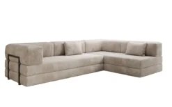 Designer Ecksofa Lazy in Cord