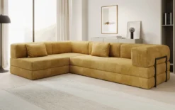 Designer Ecksofa Lazy in Cord