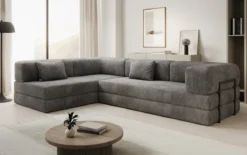 Designer Ecksofa Lazy in Cord