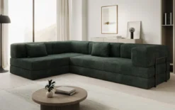 Designer Ecksofa Lazy in Cord