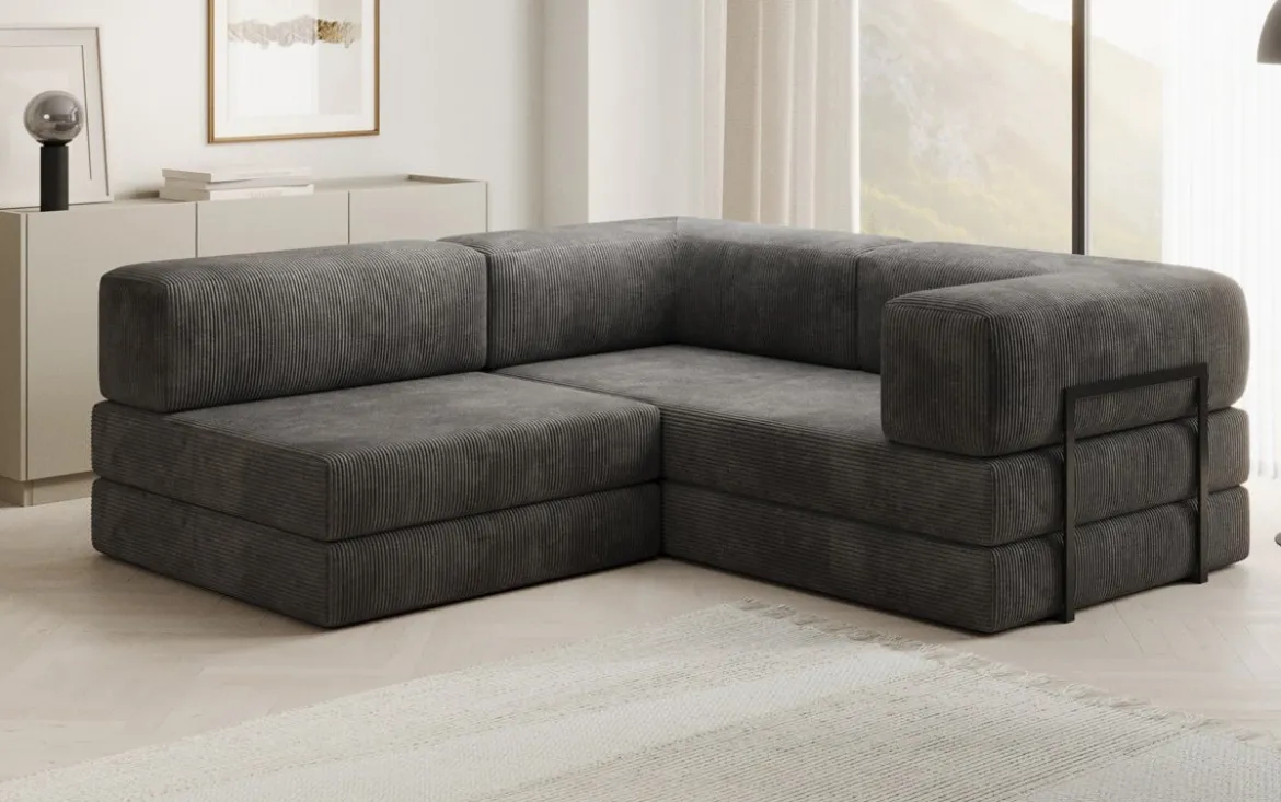Designer Ecksofa Lazy Mini in Cord