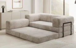 Designer Ecksofa Lazy Mini in Cord
