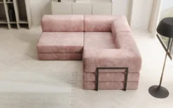 Designer Ecksofa Lazy Mini in Cord
