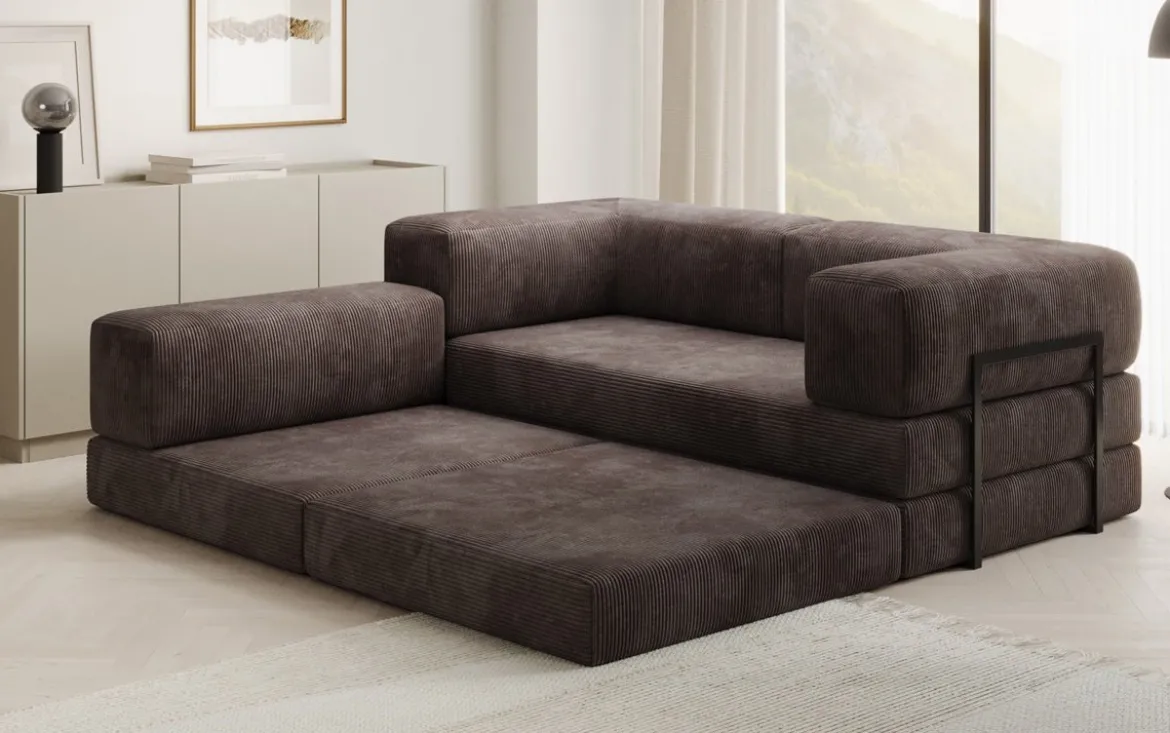 Designer Ecksofa Lazy Mini in Cord