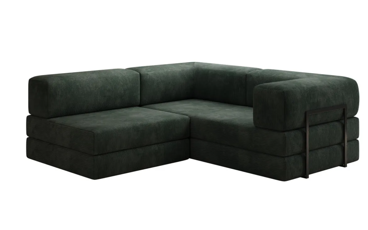 Designer Ecksofa Lazy Mini in Cord