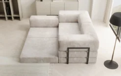 Designer Ecksofa Lazy Mini in Cord