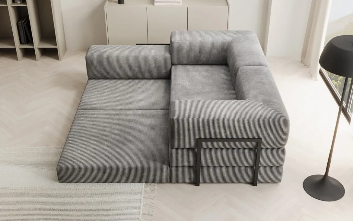 Designer Ecksofa Lazy Mini in Cord