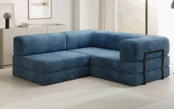 Designer Ecksofa Lazy Mini in Cord