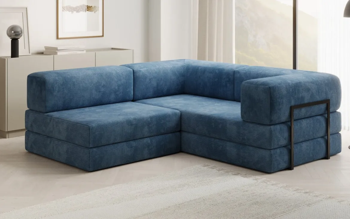 Designer Ecksofa Lazy Mini in Cord