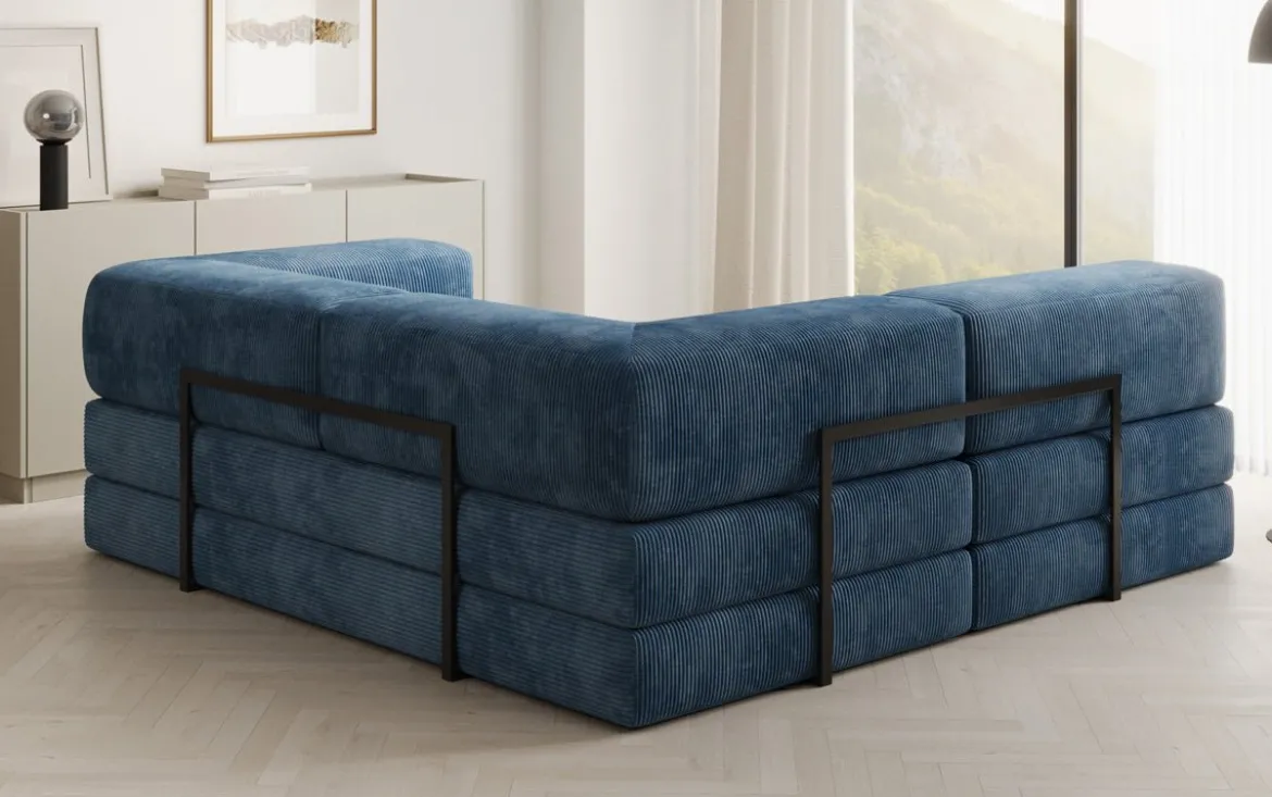 Designer Ecksofa Lazy Mini in Cord
