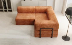 Designer Ecksofa Lazy Mini in Cord