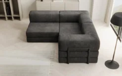 Designer Ecksofa Lazy Mini in Cord