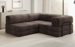 Designer Ecksofa Lazy Mini in Cord