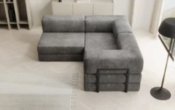 Designer Ecksofa Lazy Mini in Cord