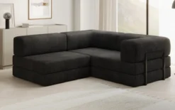 Designer Ecksofa Lazy Mini in Cord