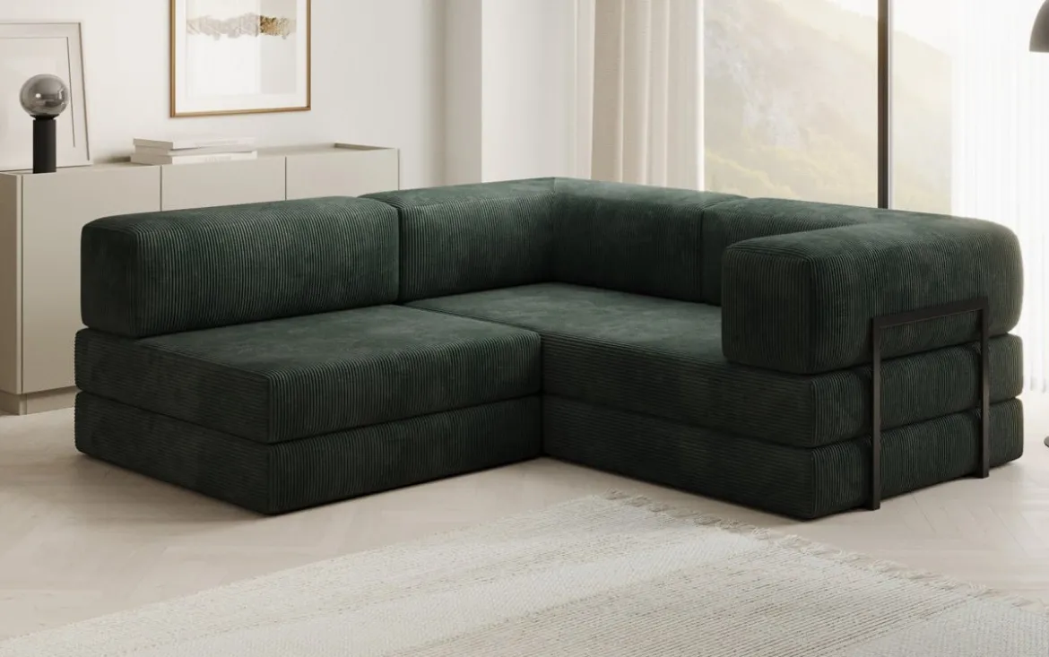 Designer Ecksofa Lazy Mini in Cord