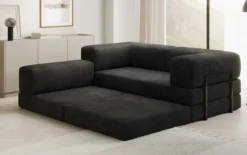 Designer Ecksofa Lazy Mini in Cord