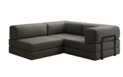 Designer Ecksofa Lazy Mini in Bouclé