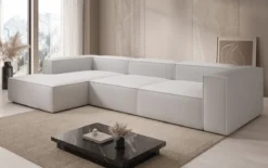 Designer Ecksofa Lesley in Bouclé