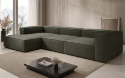 Designer Ecksofa Lesley in Bouclé