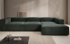 Designer Ecksofa Lesley in Cord