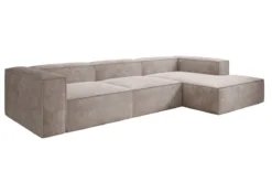Designer Ecksofa Lesley in Cord