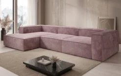 Designer Ecksofa Lesley in Cord