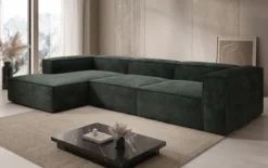 Designer Ecksofa Lesley in Cord
