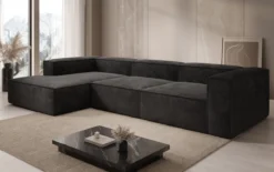 Designer Ecksofa Lesley in Cord