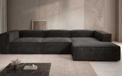 Designer Ecksofa Lesley in Cord