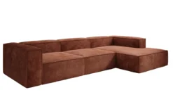 Designer Ecksofa Lesley in Cord