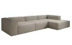 Designer Ecksofa Lesley in Echtleder
