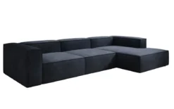 Designer Ecksofa Lesley in Samt