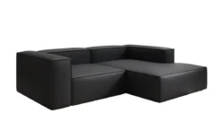 Designer Ecksofa Lesley Mini in Echtleder