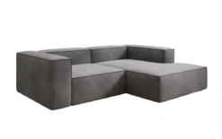 Designer Ecksofa Lesley Mini in Samt