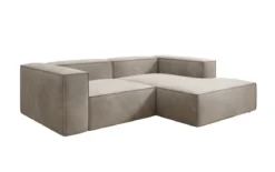 Designer Ecksofa Lesley Mini in Samt