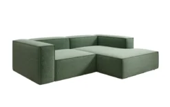 Designer Ecksofa Lesley Mini in Strukturstoff