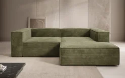 Designer Ecksofa Lesley Mini in Cord