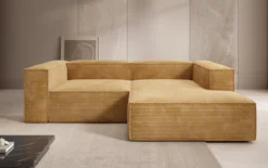 Designer Ecksofa Lesley Mini in Cord
