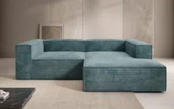 Designer Ecksofa Lesley Mini in Cord