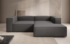 Designer Ecksofa Lesley Mini in Stoff
