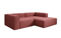 Designer Ecksofa Lesley Mini in Stoff