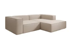 Designer Ecksofa Lesley Mini in Stoff
