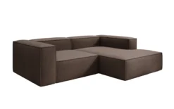 Designer Ecksofa Lesley Mini in Bouclé