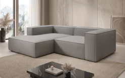 Designer Ecksofa Lesley Mini in Bouclé