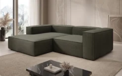 Designer Ecksofa Lesley Mini in Bouclé