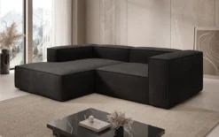Designer Ecksofa Lesley Mini in Bouclé